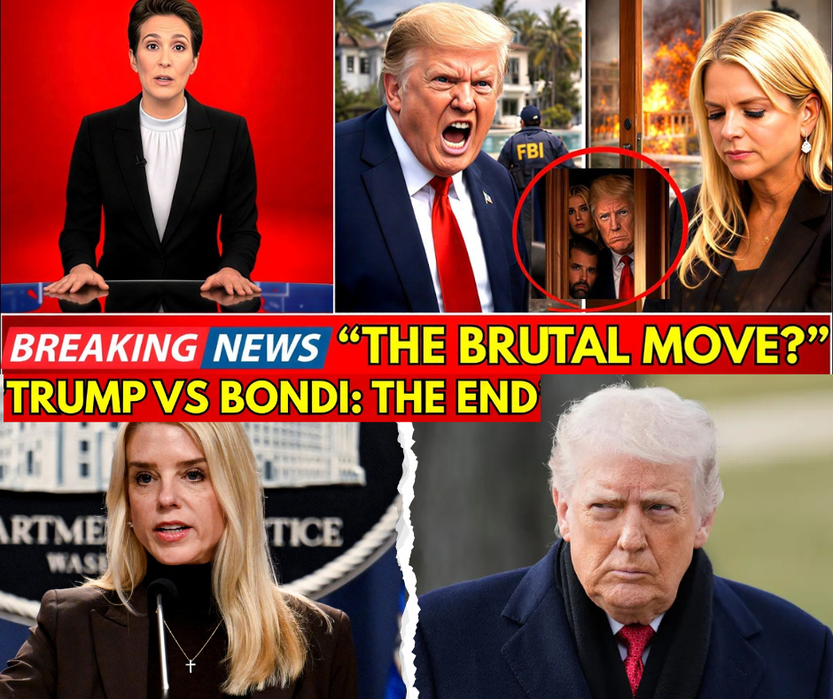 TRUMP BREAKS SILENCE! Inside the 72-Hour Storm That Could End Pam Bondi’s Tenure
