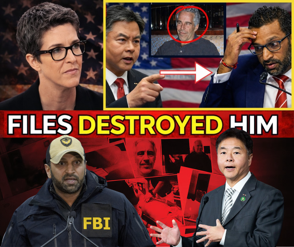 Ted Lieu Confronts FBI Director Over Epstein Files, 312 Reclassifications, and Access by Just 3 Agents