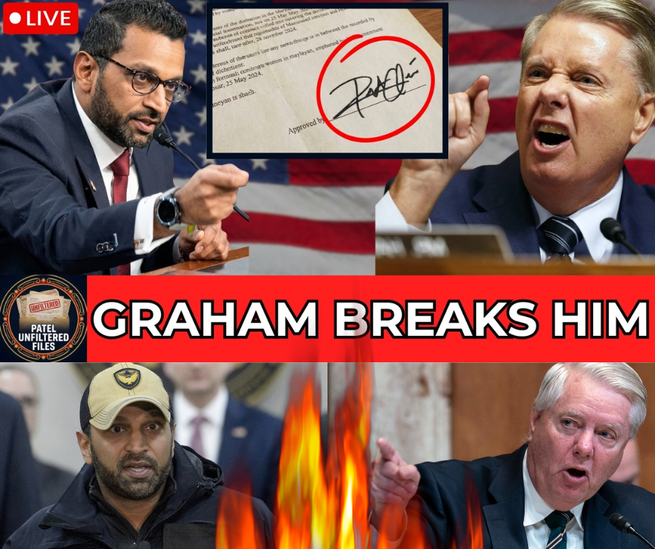 What Did Lindsey Graham Just Unseal? The Kash Patel FISA Moment That Stopped the Senate Cold