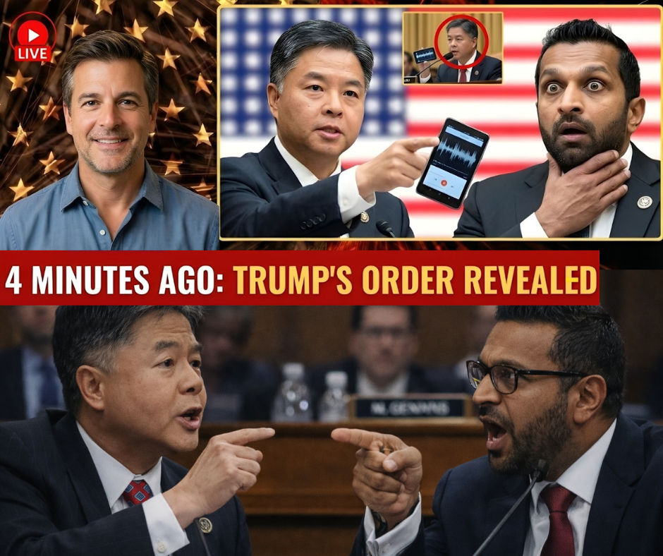 The 38 Seconds That Paralyzed Washington—FBI Director Pleads the Fifth on Secret Epstein Tape